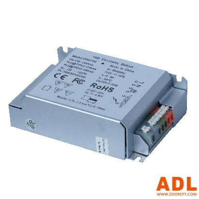 Single wattage HID ballast